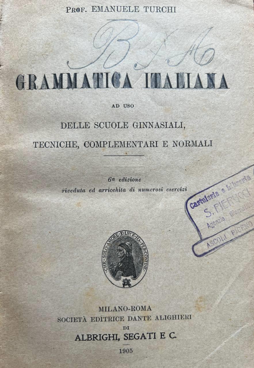 Grammatica italiana