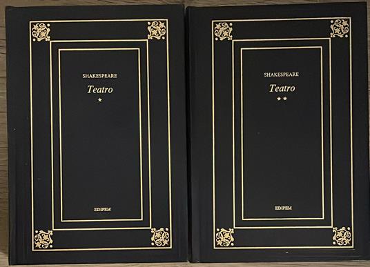 Teatro. 2 volumi - William Shakespeare - copertina