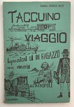 Taccuino di viaggio. Impressioni di un ragazzo... dalle Piramidi all'Acropoli