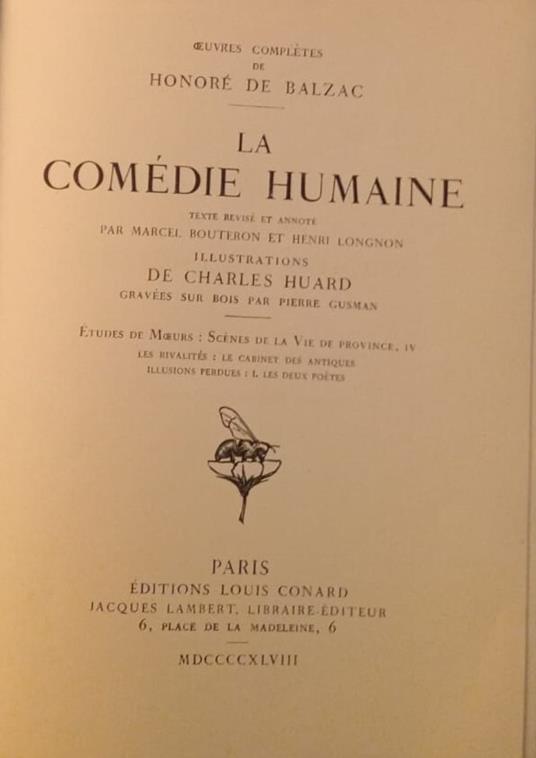 Le cabinet des antiques - Honoré de Balzac - copertina