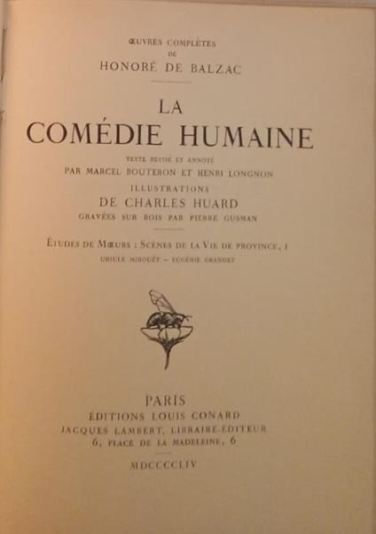 Ursule Mirouet - Eugenie Grandet - Honoré de Balzac - copertina
