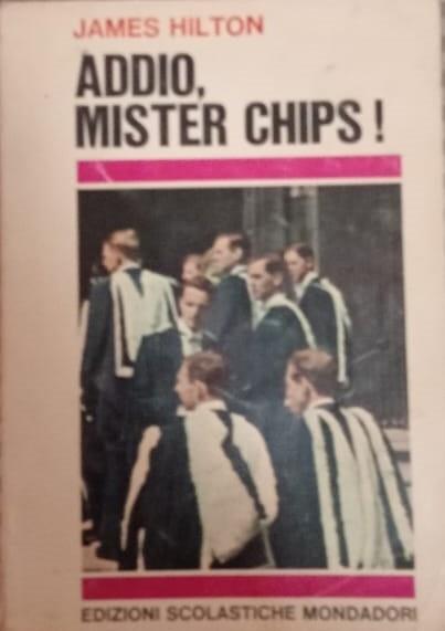 Addio, mister Chips - James Hilton - copertina