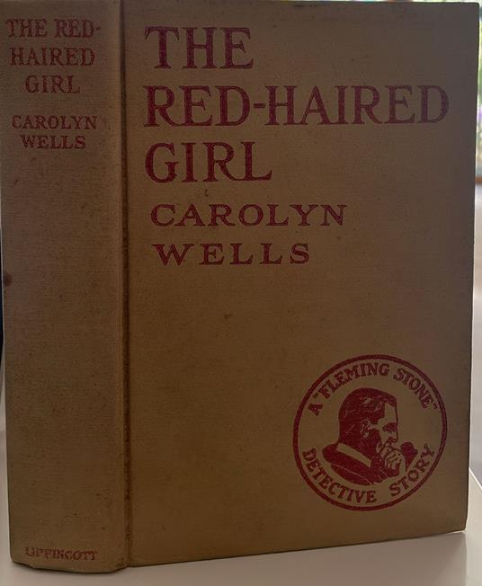 The red-haired girl - Carolyn Wells - copertina