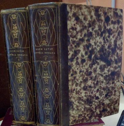 La storia romana coi supplementi del Freinsemio, tradotta da Luigi Mabil con annotazioni. Vol. I-II. Testo latino a fronte - Tito Livio - copertina