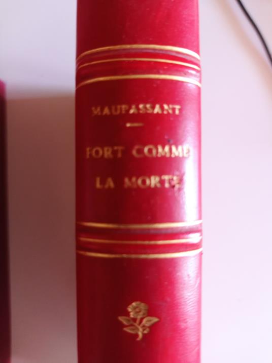 Fort come la mort - Guy de Maupassant - copertina