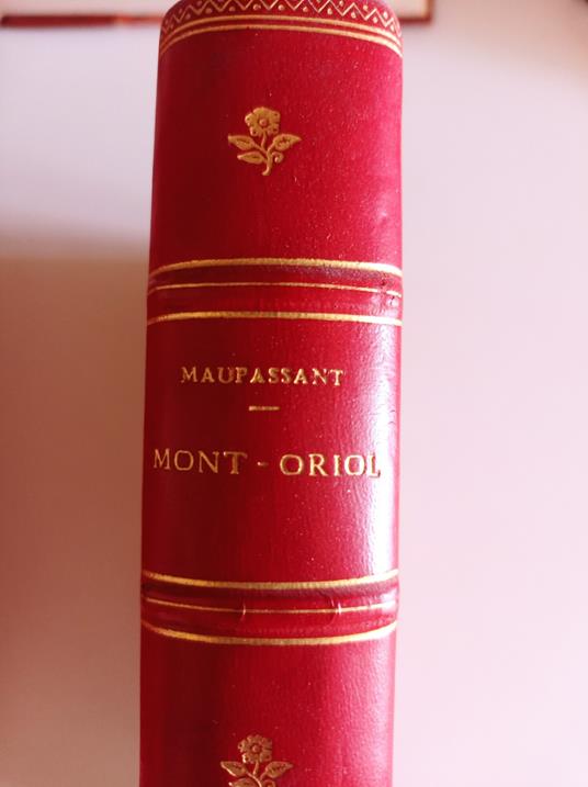 Mont - Oriol - Guy de Maupassant - copertina