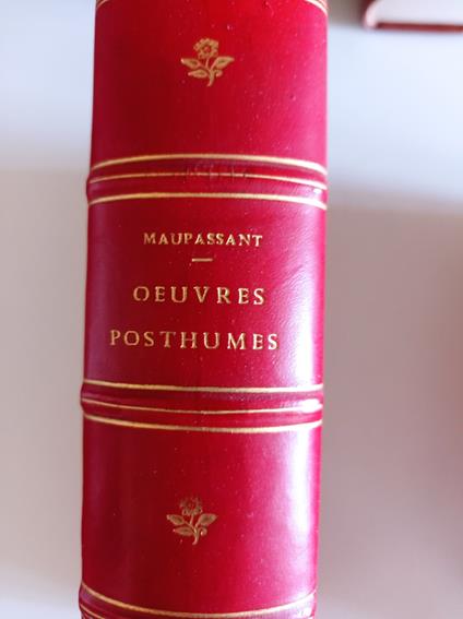 Oeuvres Posthumes 1 - Guy de Maupassant - copertina