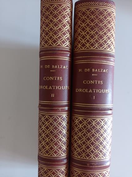 Contes Drolatiques Vol. I e II - Honoré de Balzac - copertina