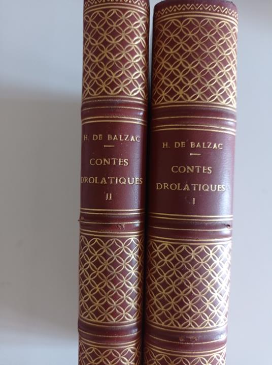 Contes Drolatiques Vol. I e II - Honoré de Balzac - copertina