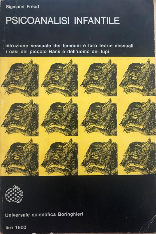 Psicoanalisi infantile - Sigmund Freud - copertina