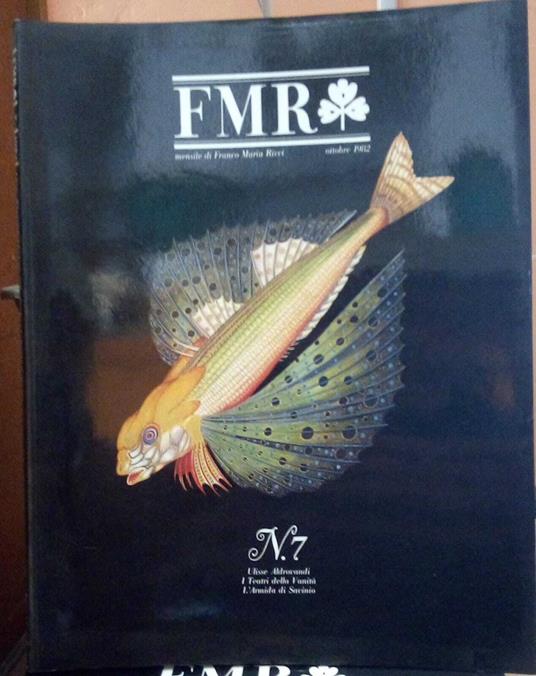 FMR n.7- Ottobre 1982 - copertina