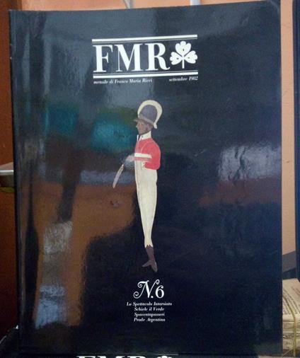 FMR n. 6 - Settembre 1982 - copertina