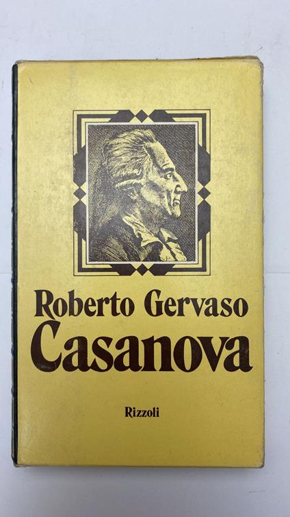 Casanova - Roberto Gervaso - copertina