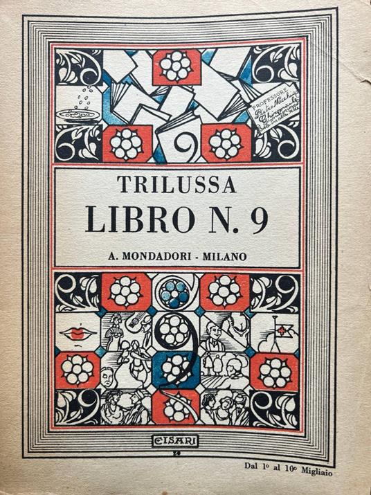 Libro N. 9 - Trilussa - copertina