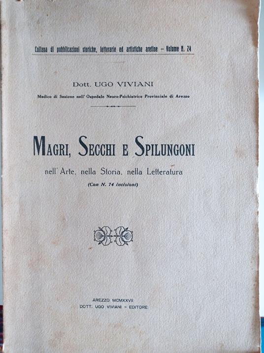 Magri, Secchi e Spilungoni - Ugo Viviani - copertina