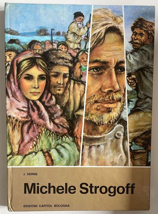 Michele Strogoff - Jules Verne - copertina
