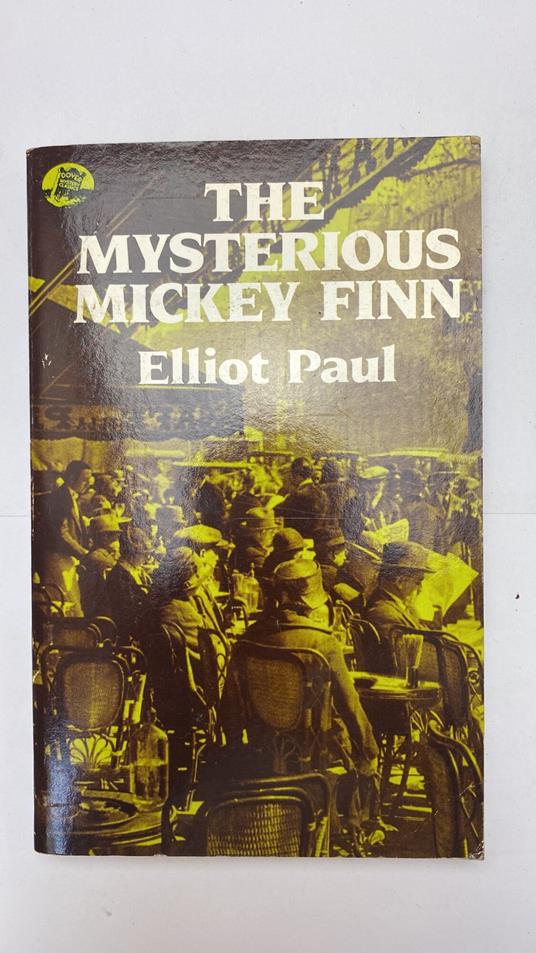 The Mysterious Mickey Finn - Elliot Paul - copertina