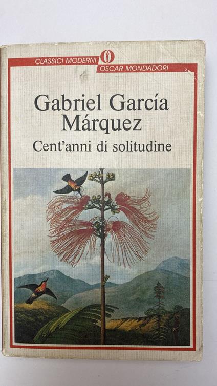 Cent'anni di solitudine - Gabriel García Márquez - copertina
