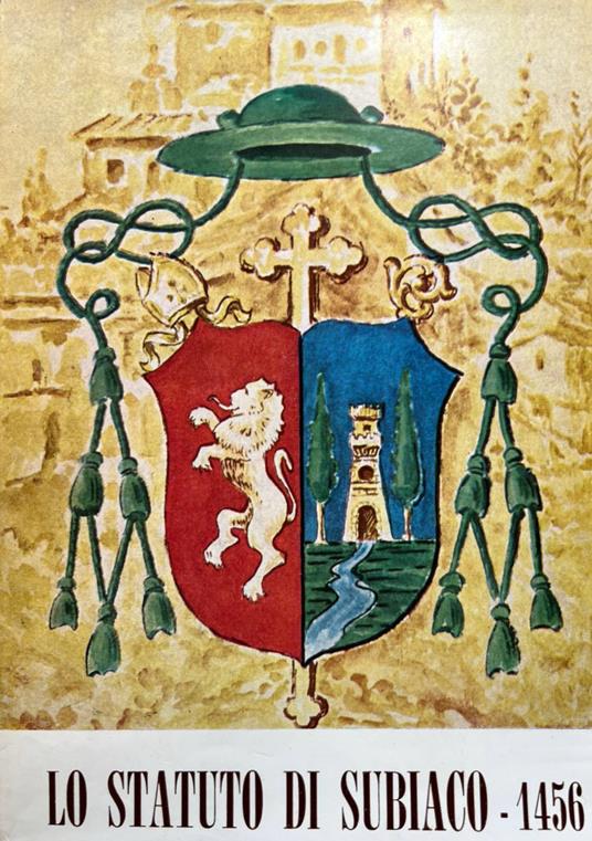 Lo statuto di Subiaco - copertina