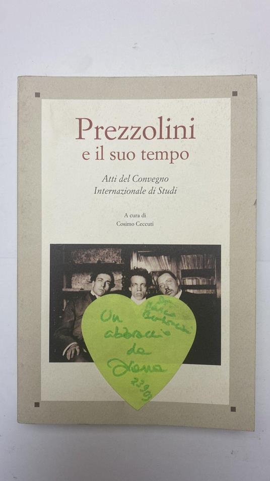Prezzolini e il suo tempo - copertina