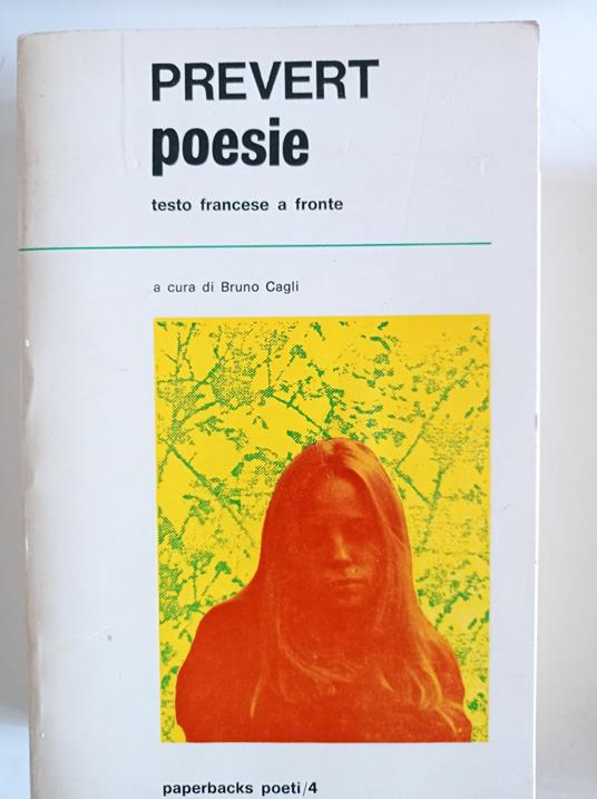 Poesie - Jacques Prévert - copertina
