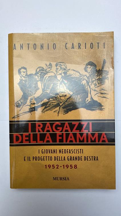 I ragazzi della Fiamma: I giovani neofascisti e il progetto della grande destra. 1952-1958 - Antonio Carioti - copertina