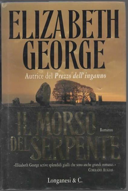 Il morso del serpente - Elizabeth George - copertina