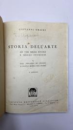 Storia dell'arte. Ad uso delle scuole e degli studiosi
