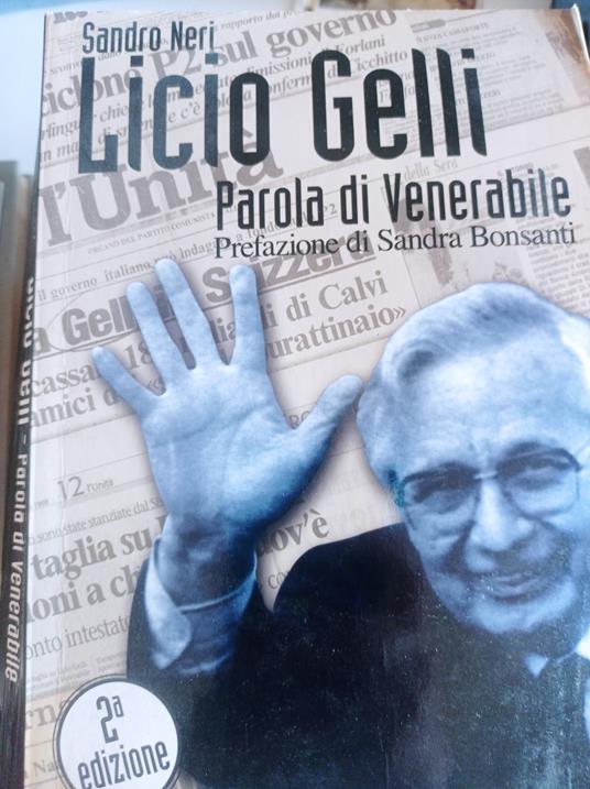 Licio Gelli : parola di venerabile - copertina