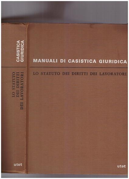 Lo Statuto dei diritti dei lavoratori - copertina