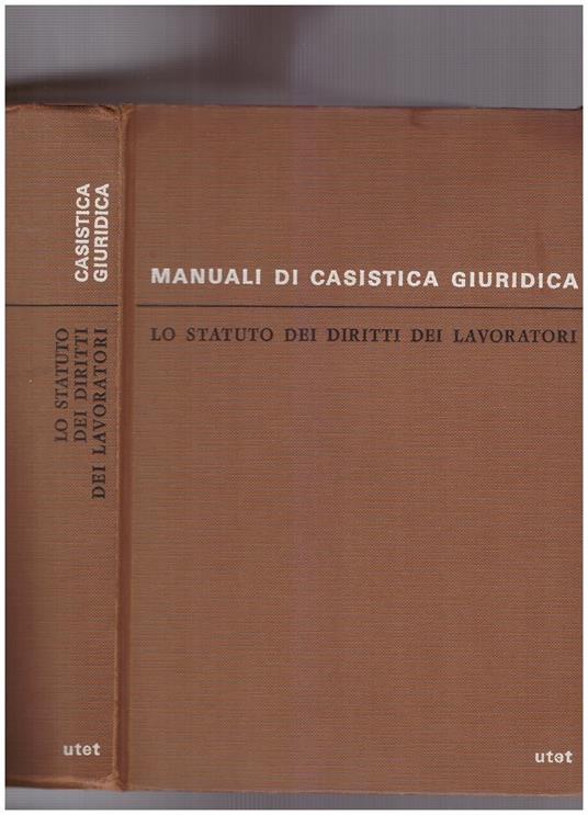 Lo Statuto dei diritti dei lavoratori - copertina