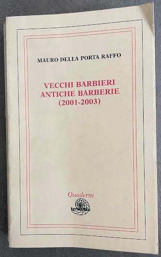 Vecchi barbieri antiche barberie ( 2001-2003) - copertina