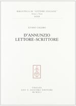 D'Annunzio lettore-scrittore