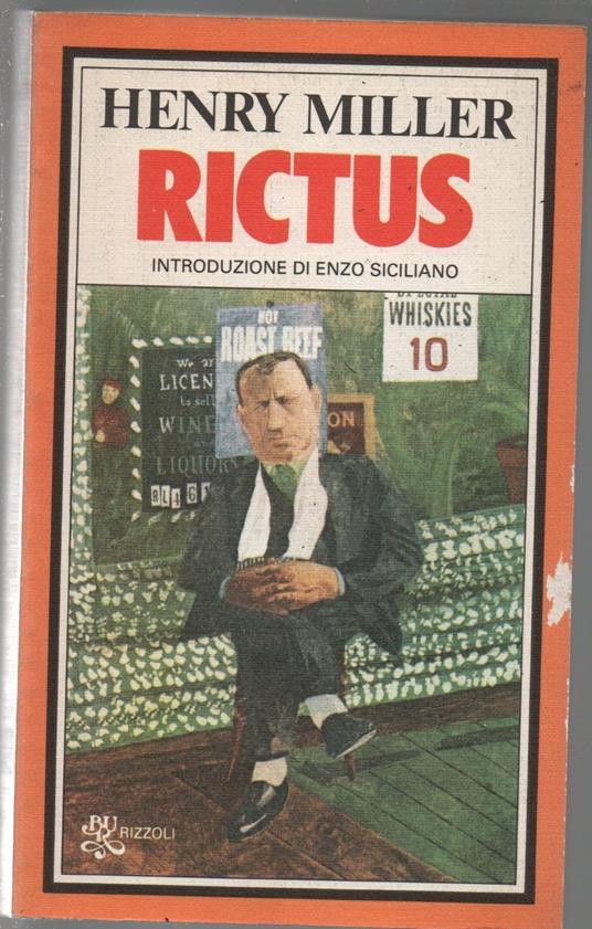 Rictus - Henry Miller - copertina