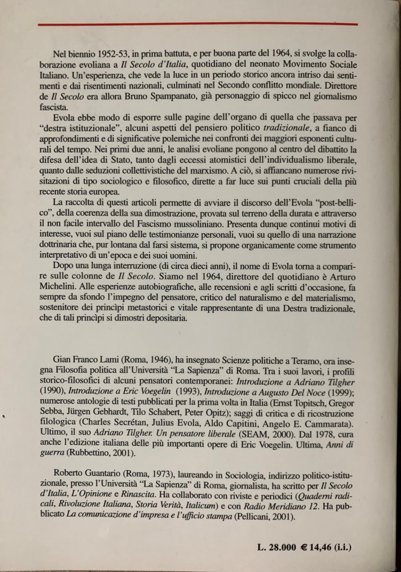 Il Secolo d'Italia (1952-1964)