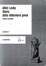Storia della letteratura greca, volume 2°