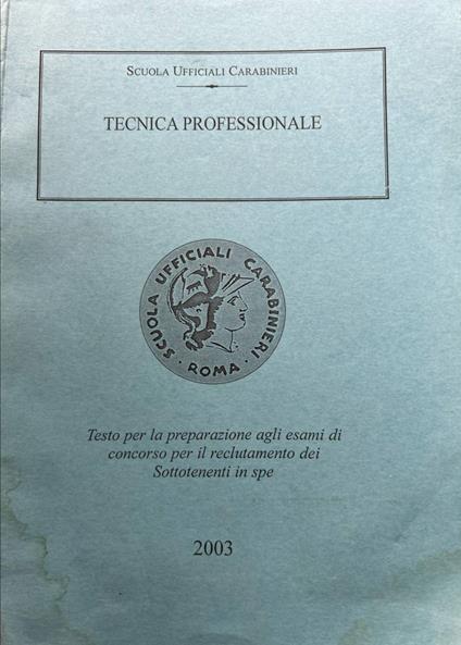 Tecnica professionale - copertina