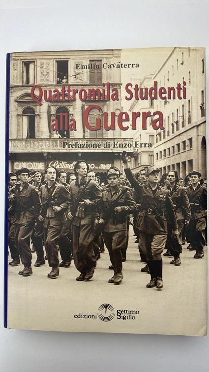 Quattromila studenti alla guerra - Emilio Cavaterra - copertina