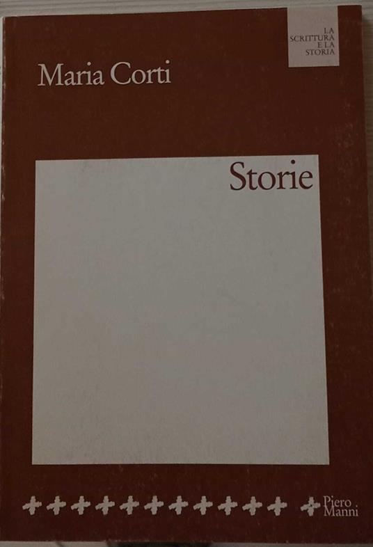 Storie - Maria Corti - copertina