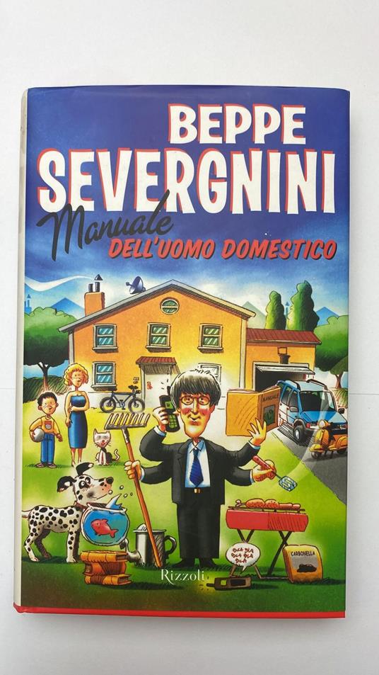 Manuale dell'uomo domestico - Beppe Severgnini - copertina
