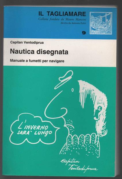 nautica disegnata . Manuale a fumetti per navigare - copertina