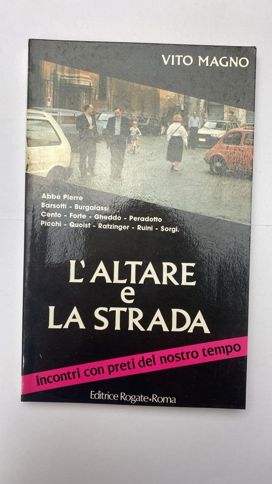 L' altare e la strada - copertina