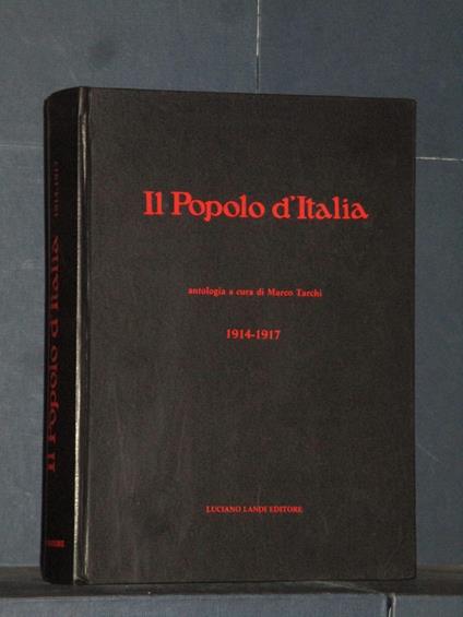Il Popolo d'Italia - Marco Tarchi - copertina