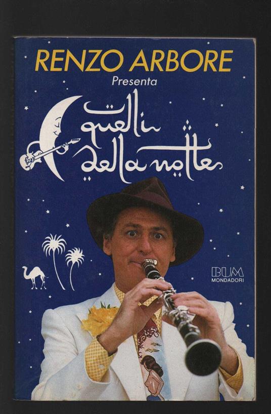 Quelli della notte - Renzo Arbore - copertina