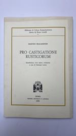 Martini Bracarensis Pro castigatione rusticorum