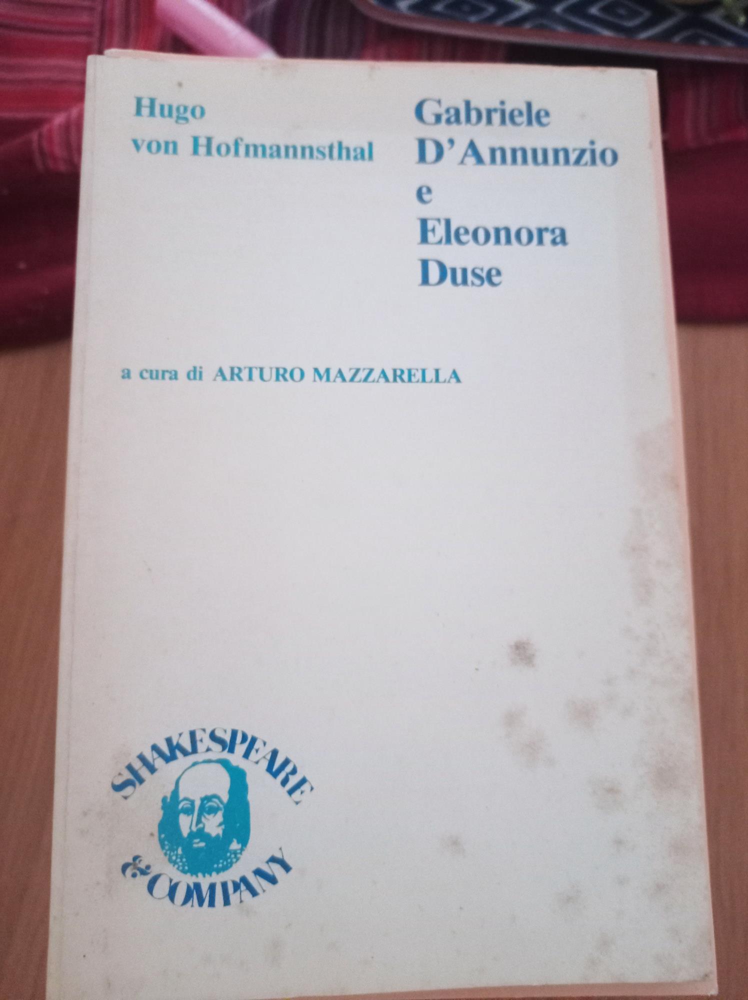 Gabriele D'Annunzio e Eleonora Duse