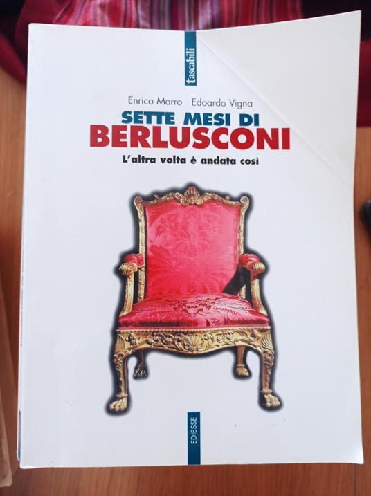 Sette mesi di Berlusconi - copertina