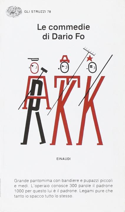 Le commedie - Dario Fo - copertina