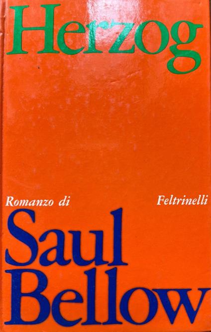 Herzog - Saul Bellow - copertina