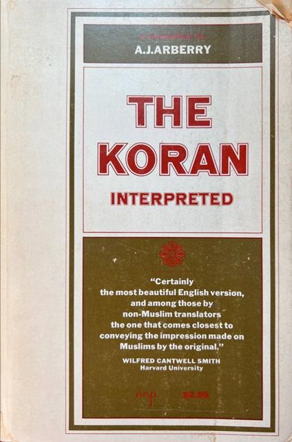 The Koran interpreted - copertina